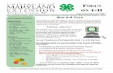 FOCUS ON 4-H Sept-Oct.pdfPaper Clover Fundraiser coming October 4-15, 2017. A portion of the money raised through paper clover sales comes back to Allegany County 4-H. If you or your