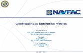 GeoReadiness Enterprise Metrics - Recent Proceedings · 2017. 6. 30. · GeoReadiness Enterprise Metrics Background •Common Enterprise GIS program challenges … –“Chances are