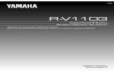 1RX-V793(UC)ENG1(8/07) - Yamaha Corporation · 2019. 1. 26. · 7 Wall or Ceiling Mounting – The unit should be mounted to a wall or ceiling only as recommended by the manufacturer.