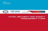 Property: Assessor’s Name: Date of Assessment - AHLA · About the AHLA – Security and Safety Committee: The mission of the Committee is to assist industry members in achieving