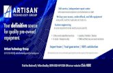 Artisan Technology GroupArtisan Technology Group is your source for quality QHZDQGFHUWLÀHG XVHG SUH RZQHGHTXLSPHQW FAST SHIPPING AND DELIVERY TENS OF …