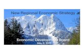 New Regional Economic Strategy · 2017. 5. 4. · consolidated SWOT analysis chart, and details on regional natural disaster preparedness in resiliency discussion. Make edits.Incorporate