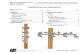 Installation and Operation · S&C Instruction Sheet 765-513 7 Inspection and Handling Packing The hookstick-operated S&C Omni-Rupter Switch includes the following: 1. A three-pole