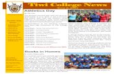 Tiwi College Newstiwicollege.com/images/Newsletter_2014_2.pdf · 2014. 9. 8. · News Term 2, 2012 Tiwi College Newsletter: Term 2, 2014 page 3 FGH Mini Fete I liked the cakes that