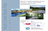 Muck Creek Final Basin Plan Cover By... · management in the Muck Creek Basin. The Plan focuses on multiple aspects of surface water management, including water quality, flooding,