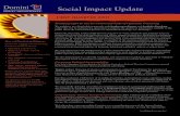 first quarter 2011 - Domini Impact Investments · first quarter 2011 Shedding Light on the Environmental Risks of Hydraulic Fracturing ... Domini helped to draft the New Haven Decla-
