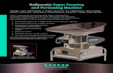 Hollymatic Super Forming and Portioning Machinehollymatic.com/wp-content/uploads/2017/12/Super-Patty-Machine.pdf · than any other patty machine. The Super is an industry favorite