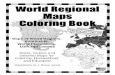 World Regional Maps Coloring Book...Continent and Regional Maps Africa 12 Antarctic Region 16 Australia, Oceania 19 Australia 22 Central America and the Caribbean 24 Central America
