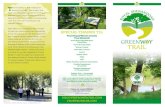 SPECIAL THANKS TO Greenway brochure.pdf · Virginia Department . of Forestry Virginia Department . of Transportation Virginia Tech – Community . Design Assistance Center And a very