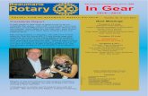 Serving the Community since 1985 In Gear · 2015. 6. 15. · In Gear ROTARY CLUB OF BEAUMARIS WEEKLY BULLETIN Number 46, 15 June 2015 ... Kelly on the Air force SR-71 spy plane was