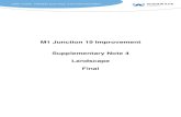 M1 Junction 19 Improvement Supplementary Note 4 Landscape …m1j19improvements.skanska.co.uk/Files/ES Volume 2... · 2012. 10. 23. · M1 JUNCTION 19 IMPROVEMENT SUPPLEMENTARY NOTE