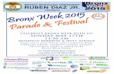 BRONX BOROUGH PRESIDENT RUBEN DIAZ JR. · 2015. 4. 29. · RUBEN DIAZ JR. PRESENTS Come out to show School and Community Pride Calling all schools, community groups, steppers, cheerleaders,