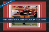 WE PROUDLY SHOW OUR COLORS · Crescent knows the skill required to custom frame sports memorabilia separates you ... Air Force Academy Saffron. 9875 Golden . 9894 Blue Chip. 9607