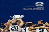 (ACN 005 150 818) FINANCIAL STATEMENTS Tenant/GeelongCats/Club HQ/2011... · 4 GEELONG CATS // 2011 fiNANCiAl stAtemeNts GEELONG FOOTBALL CLUB LIMITED for the year ended 31 october