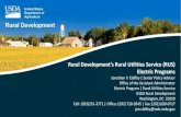 Rural Development's Rural Utilities Service (RUS) Electric ... · The USDA Rural Utilities Service evolved from the Rural Electrification Administration (REA) formed as part of the