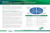 Digi Support for Windows Embedded CE 6.0 - Feature The Digi JumpStart Kits for Windows Embedded CE 6.0