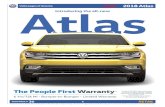 Volkswagen of America 2018 Atlas - Dealer Inspire · Volkswagen of America NEW! 2018 Atlas 6 Market Delivery Options Trim Availability: Code Option Description / Comments Retail Price