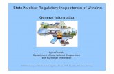 State Nuclear Regulatory Inspectorate of Ukraine General ...gnssn.iaea.org/NNRP/Final Documents/Presentations... · SNRIU has established three Technical Support Organizations: –
