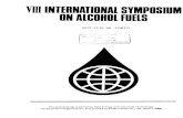 VIII INTERNATIONAL SYMPOSIUM ON ALCOHOL FUELS · 1.1. ALCOHOL PRODUCTION FROM BIOMASS Ethanol Production with Continuous and Repeated-Batch Fermentation Using Newly Isolated Flocculating