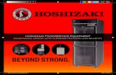 HOSHIZAKI FOODSERVICE EQUIPMENT · dispensers sold separately kmd-410 kmd-460 / 530 dspi enser seresi cubelet dispenser sold separately serenity series fd-650-c* fd-1002-c • fd-650-c*