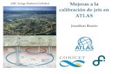LHC (Large Hadron Collider) Mejoras a la calibración de ... · Large Hadron Collider (LHC). It investigates a wide range of physics, from the search for the Higgs boson to extra