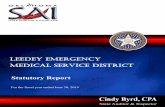 emergency Service diStrict Reports/database...Upon inquiry of the Leedey Emergency Medical Service District (the District) Board members and observation of the collection process,
