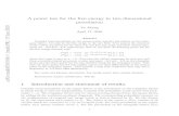 arXiv.org e-Print archive · arXiv:math/0301160v1 [math.PR] 15 Jan 2003 Apowerlawforthefreeenergyintwodimensional percolation Yu Zhang April 17, 2019 Abstract Consider bond percolation