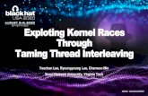 ExplotingKernel Races Through Taming Thread Interleaving · ExpRace : Advanced Technique •IPI and IRQ can be used simultaneously. •The time window is extended up to 200,000 cycles