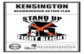KENSINGTON - Youngstown, Ohio · 10 • KENSINGTON NEIGHBORHOOD ACTION PLAN SECTION II. HOUSING STRATEGIES A detailed survey of the conditions of all properties in the Kensington