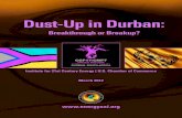 Dust-Up in Durban - Global Energy InstituteDust-Up in Durban: Breakthrough or Breakup 1 Executive Summary After the progress made at UN Framework Convention on Climate Change (UNFCCC)