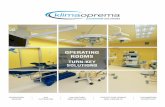 S N O I T U L O S Y E K N R U OPERATING T S M O ......KLIMAOPREMA CLEANROOM SOLUTIONS 3 We design operating rooms and cleanrooms in medical, pharmaceutical, food, elec - tronic and