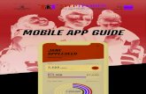 MOBILE APP GUIDE€¦ · Then you will be prompted to share it via Email, Twitter, Facebook, SMS or any other sharable account on your device. Depending on the social platform you