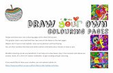 Design and draw your own colouring pages with a black felt tip … yo… · You can then combine the black and white outlines with bold colour choices in texta or pen. Mindful colouring
