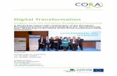 New Digital Transformation - CORA Project · 2019. 4. 24. · services (CORA), 18 partners from seven EU Member States develop a digital transfor-mation ecosystem model, which provides