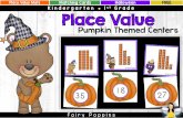 New Pumpkin Themed Centers - Fairy Poppins · 2020. 8. 19. · Place Value Mats Matching Cards Halloween FREE Kindergarten 1st Grade Fairy Poppins Pumpkin Themed Centers. Thanks for