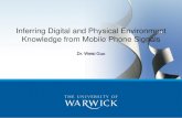Inferring Digital and Physical Environment Knowledge from Mobile … · link this to Maria Liakata’ s research on human emotions. • Passive 1. Extract information using existing