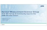 Aerosol Measurement Science GroupFacilitate measurement science/technical peer -reviewed publications (additional to ARM reports) Improve instrument pages on the ARM web site and link
