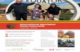 IAYIP Poster OCT2019 PROOF - Tsleil-Waututh First Nation · The 2020 International Aboriginal Youth Internship to Uganda intake is now open to applications! e Aboriginal Canadian