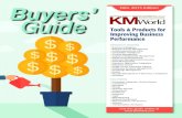 Buyers’ - Verint Systems · 2019. 7. 27. · Tools & Products for Improving Business Performance Buyers’ Guide. SURVEY • 25 2 The Knowledge Management Buyers’ Guide Knowledge