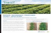 PROVEN. DEPENDABLE. PROFITABLE. THIMET INSECTICIDE....about the entire AMVAC portfolio, call 1-888-462-6822 or visit us online at . Title 628-13222 Thimet Story sellsheet.indd Created