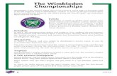 The Wimbledon Championships...Schedule In 2017, the championships began and ended in July, making the gap between the tournament and the French Open a little longer. Usually, there