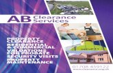 New Home | AB Clearance Services · 2020. 4. 24. · AB CLEARANCE SERVICES offer a complete range of property clearance services through-out London and the South of England. As an