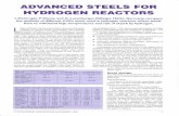 advanced steels for hydrogen reactors reprint...x - + sst, 104 "n in HYDROCARBON ENGINEERING DECEMBER 1999 21.2 higher tensile requirements (Table I) the two CrMoV steels heat treat-
