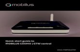Quick start guide to MOBILUS COSMO | GTW central · 2018. 12. 20. · 6. Application installation on a smartphone. Application installation Local connection. Remote connection. 1