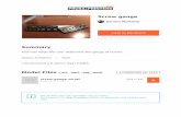 Y Screw gauge - media.prusaprinters.org · This tool helps the user determine the gauge of screws. Hobby & Makers > Tools I recommend a 0.15mm layer height. The Author has not uploaded