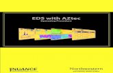 EDS with AZtec - nuance.northwestern.edu · Set up for EDS analysis following the EDS with AZtec procedure in the microscope user manual 2. Open the AZtec software on the Oxford PC