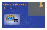 A Piece of Your Mind · A Piece of Your Mind: Brain Anatomy Neuron Credit FCTI 2009© The University of Texas Health Science Center at San Antonio. CEREBRUM: Frontal Lobe Frontal