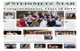 Steinmetz Star · Marin, S-2; Major Selena Martinez, S-3; Major Noah Garcia, S-4; Major A’shanti Davis, S-5; Major Kimberly Degante, S-6. JROTC cadets recognized for academic achievement
