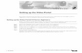 Setting up the Video Portal - Cisco€¦ · 2-9 Cisco Digital Media System 3.5 Appliance Administration Guide OL-11574-02 Chapter 2 Setting up the Video Portal Step 15 At the Time