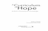 ACurriculum ofHope - Crown House Publishing...Appendix: The Seed Catalogue – Some Examples of Planning ..... 131 Bibliography..... 181 Hope_191219.indd 5 20/12/2019 09:29 That perches